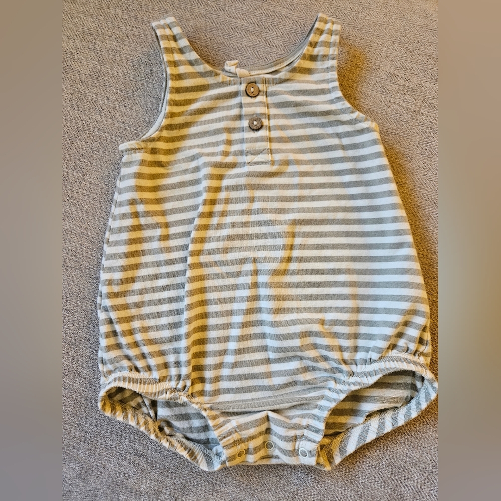 Quincy Mae, bubble romper, 12-18m